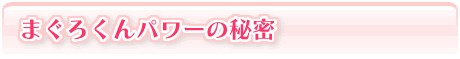 まぐろくんドットコム まぐろくんパワーの秘密 まぐろくんドットコム まぐろくんパワーの秘密